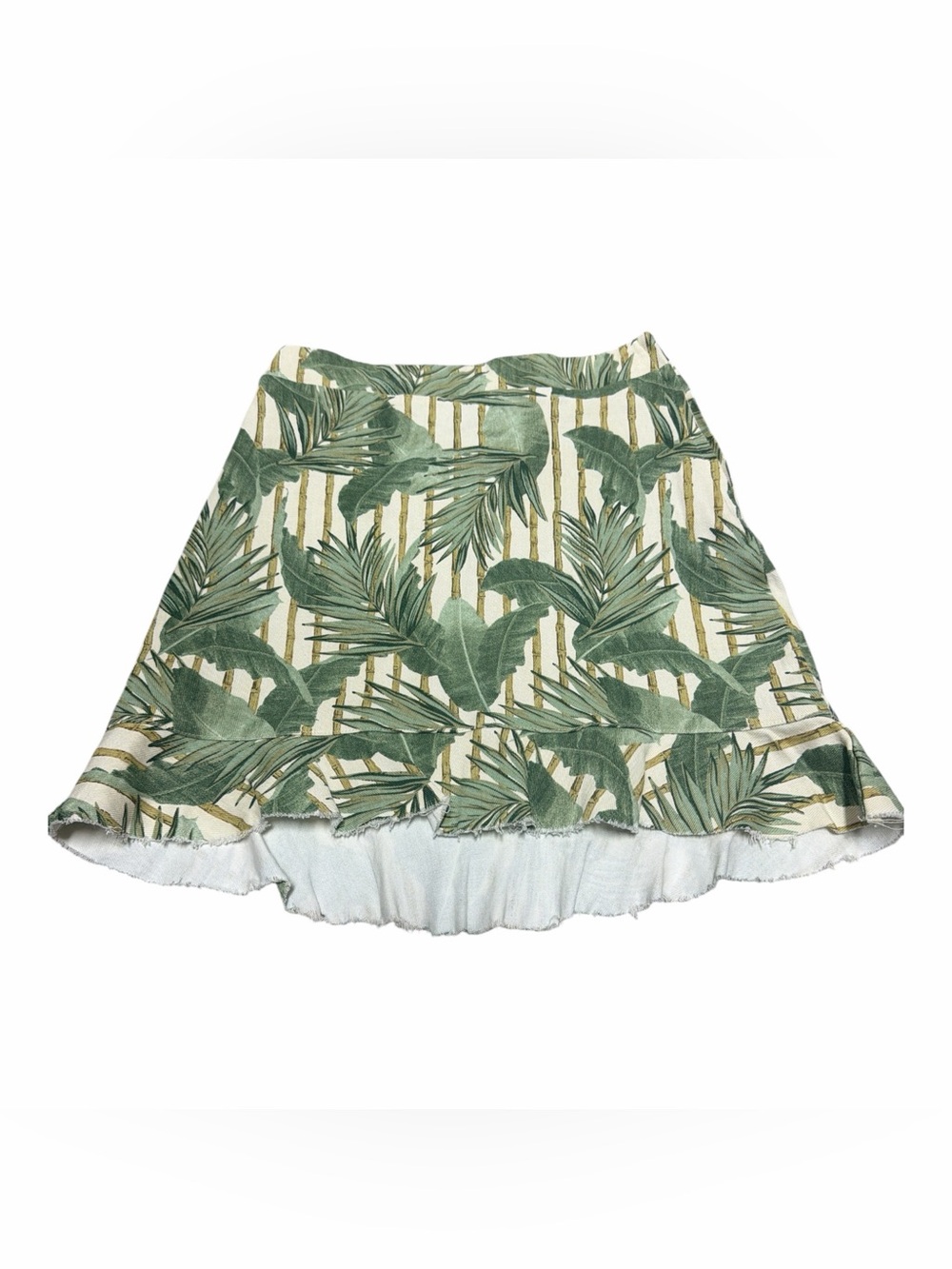Show Me Your MuMu Kai Skirt in Bamboo Palm Size S